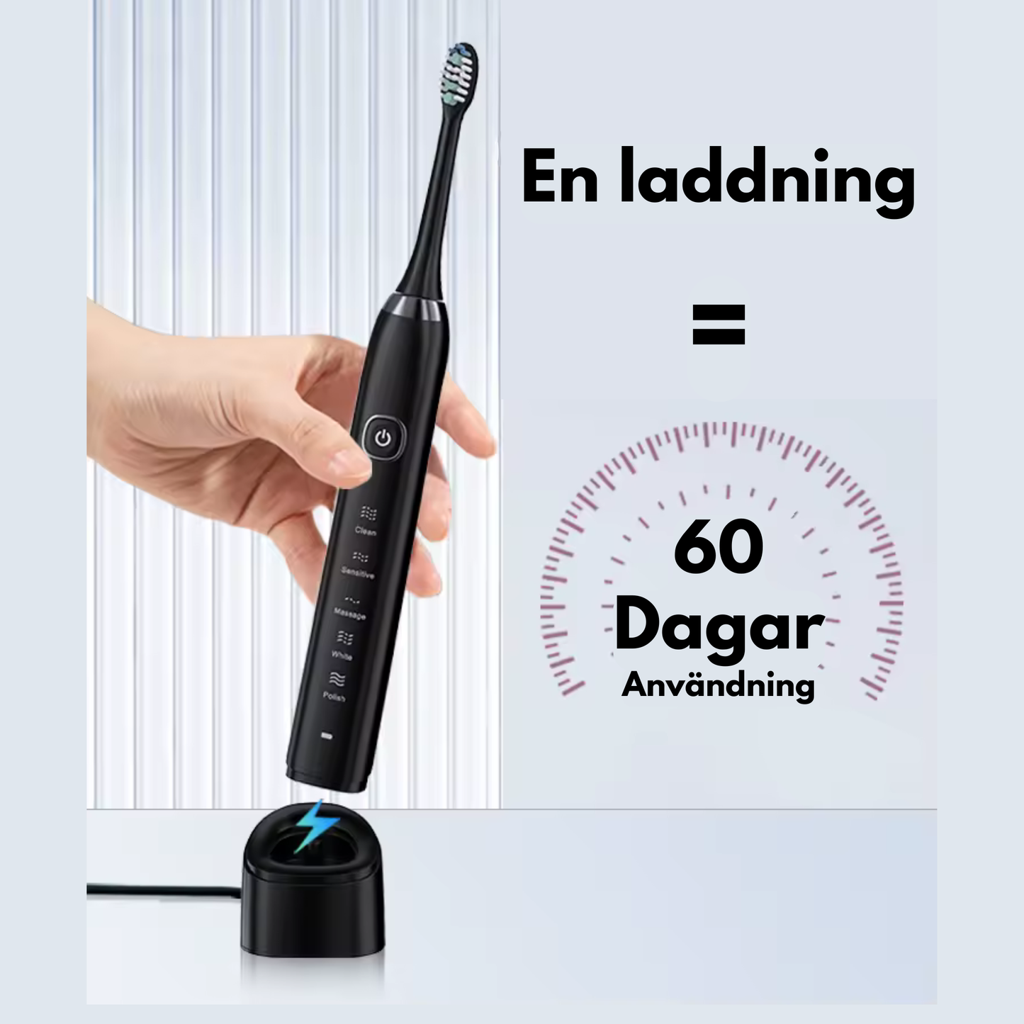 Sonic eltandborste - Renare tänder & friskare tandkött